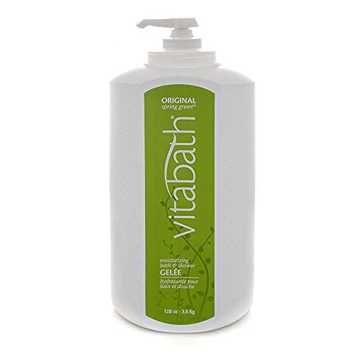 Vitabath Original Spring Green mousse-crème enveloppant la peau en douceur.