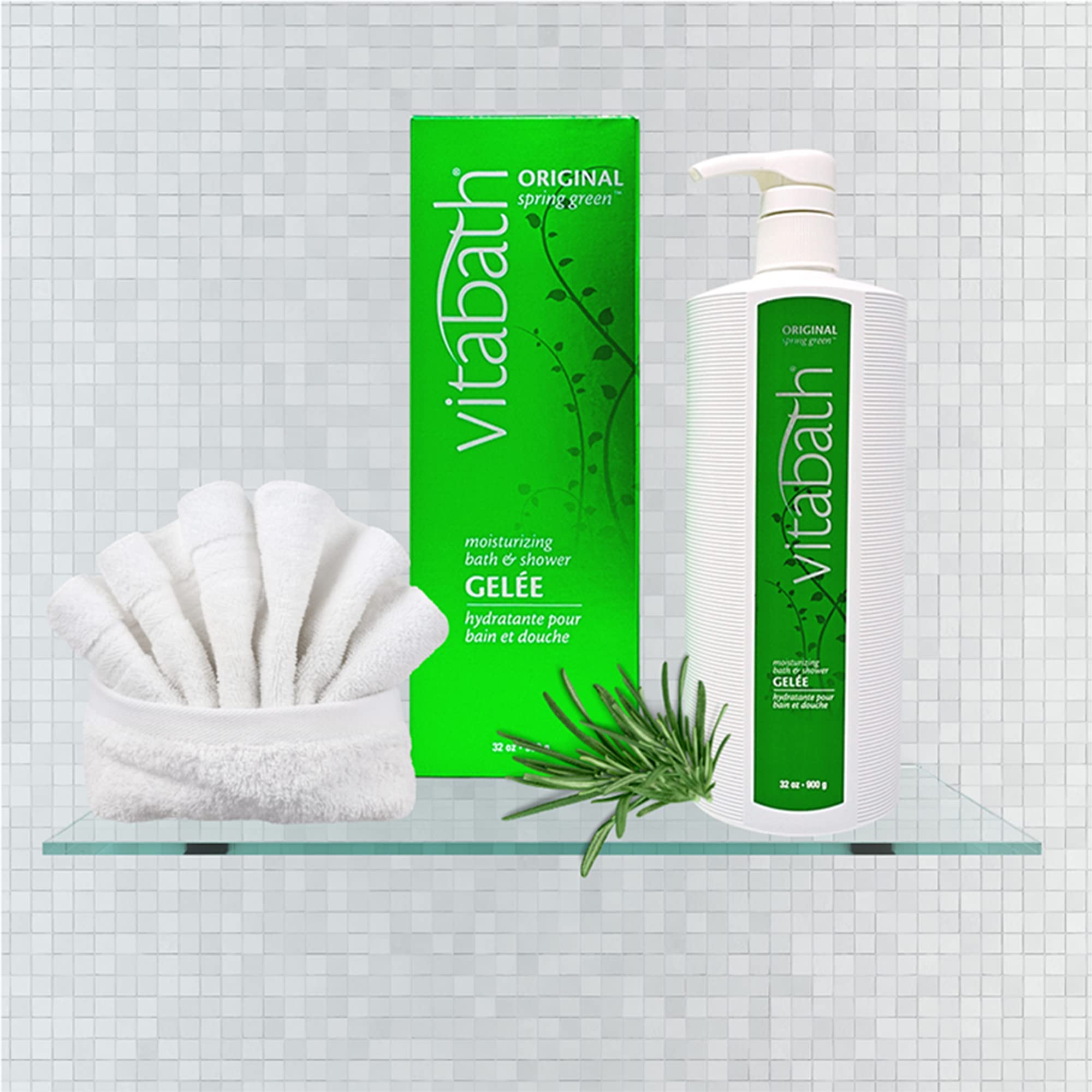 Vitabath Original Spring Green, parfum-senteur évoquant une forêt florale.
