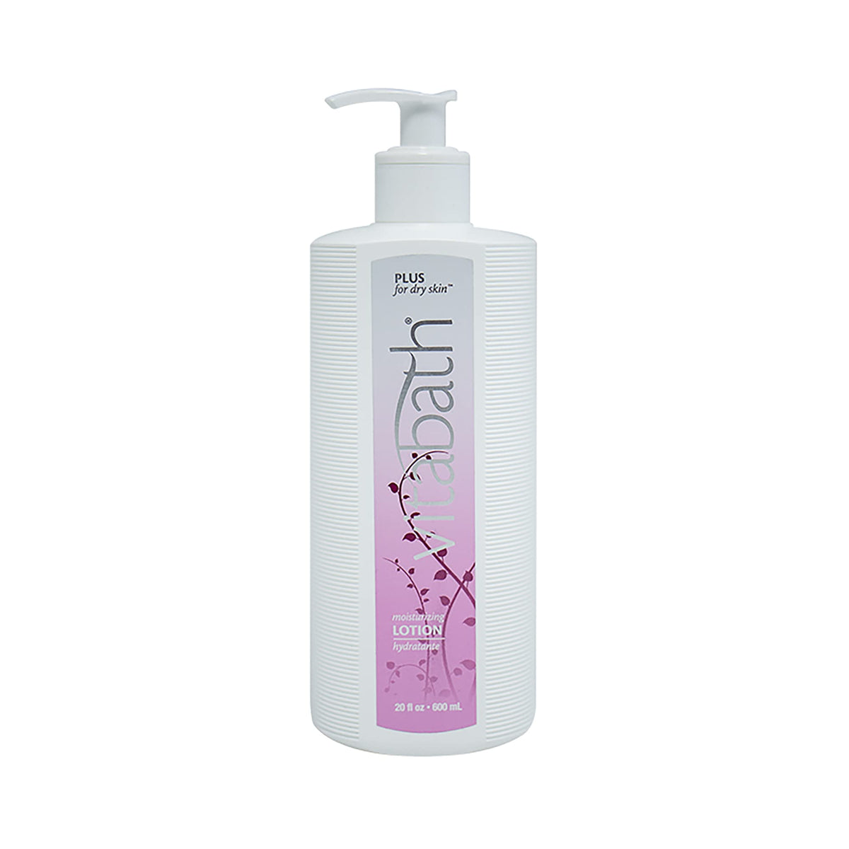 Vitabath Plus – bouteille de lotion hydratante pour peau sèche et douce.