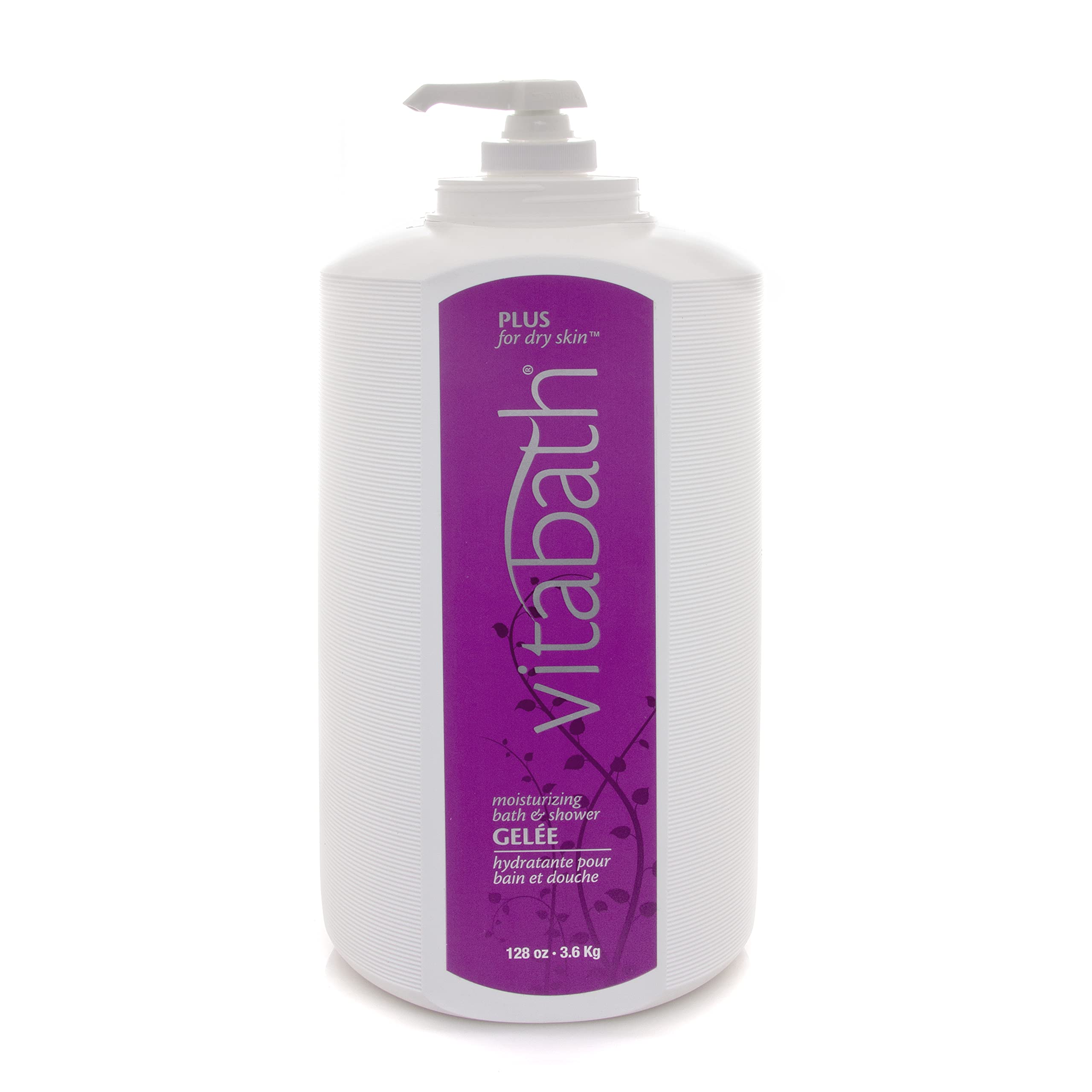 Vitabath Plus Pour Peau Seche – bouteille hydratante pour la peau sèche.
