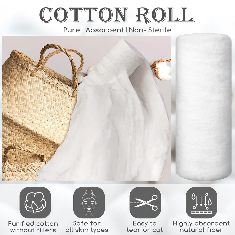 VitalCozy rouleaux coton démaquillage douceur et sécurité cutanée