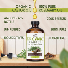 VITAL AFFAIR ingrédients-naturels: ricin et romarin pour nourrir les cheveux en profondeur.