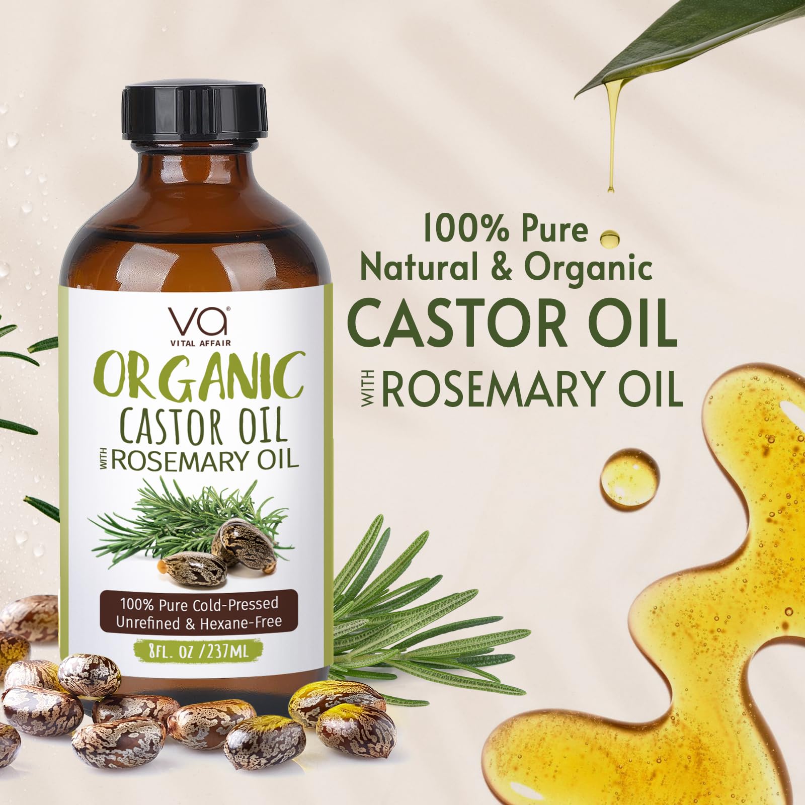VITAL AFFAIR cuir-chevelu-nourri: équilibre des huiles naturelles pour un cuir chevelu sain.