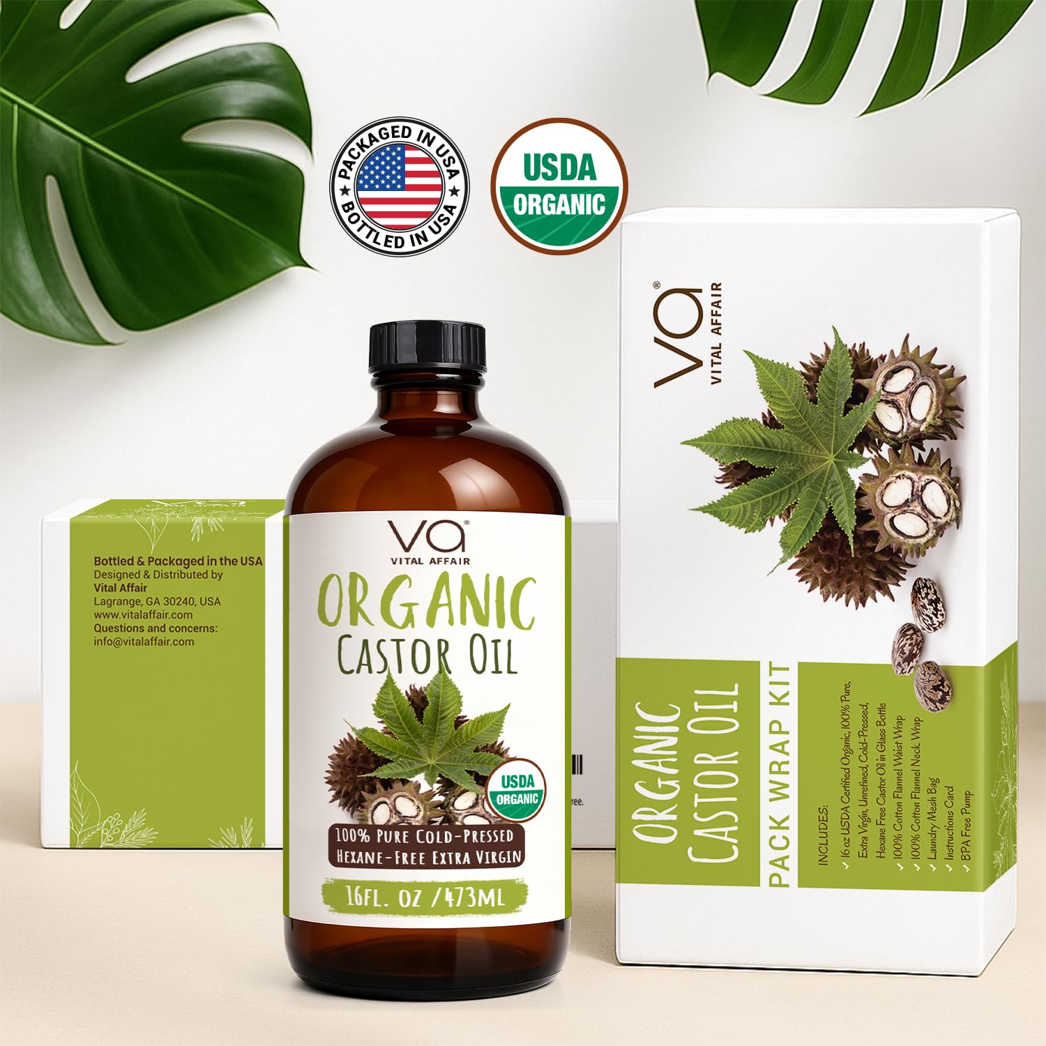 Bande d enveloppement pour le cou allonge ajustable Vital Affair.