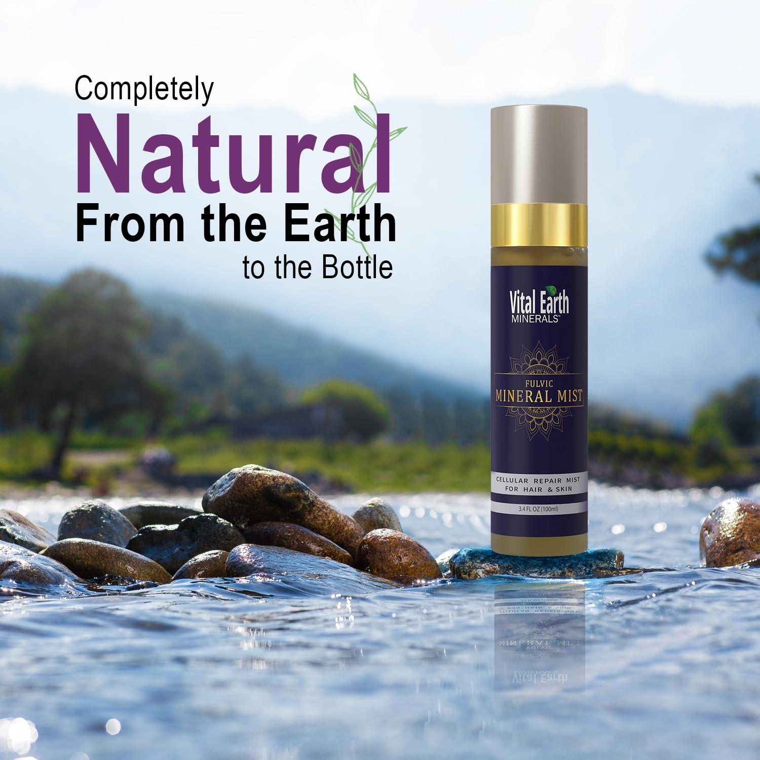 Vital Earth Minerals fulvic – minéraux purs sans chimie.