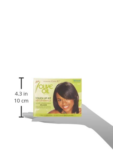 Poignée et tube Vitale Relaxer huile d'olive prêt à mesurer la dose.