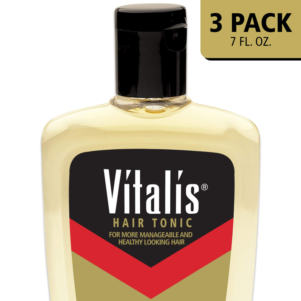 Vitalis tonique capillaire, application avant le brushing