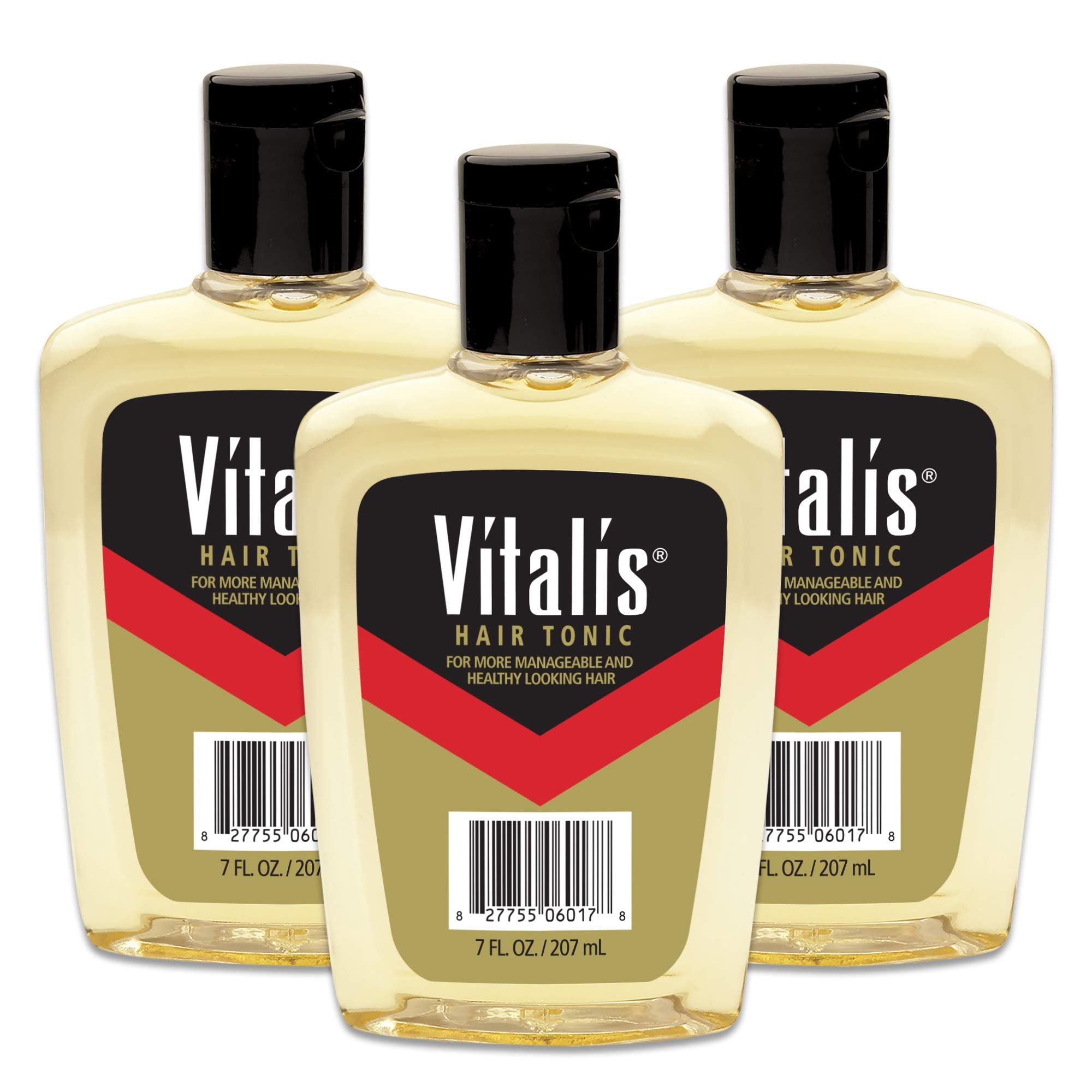 Tonique capillaire Vitalis, bouteille compacte prête pour le voyage
