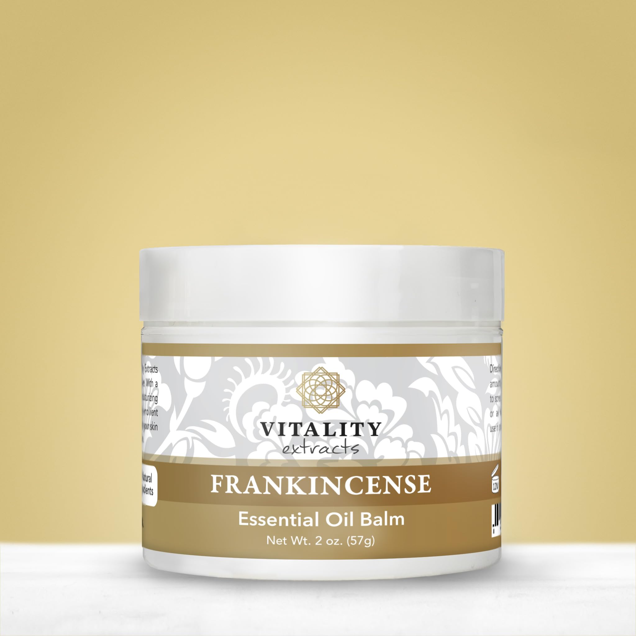 Vitality Balm Encens – cire d’abeille, texture riche et protection.