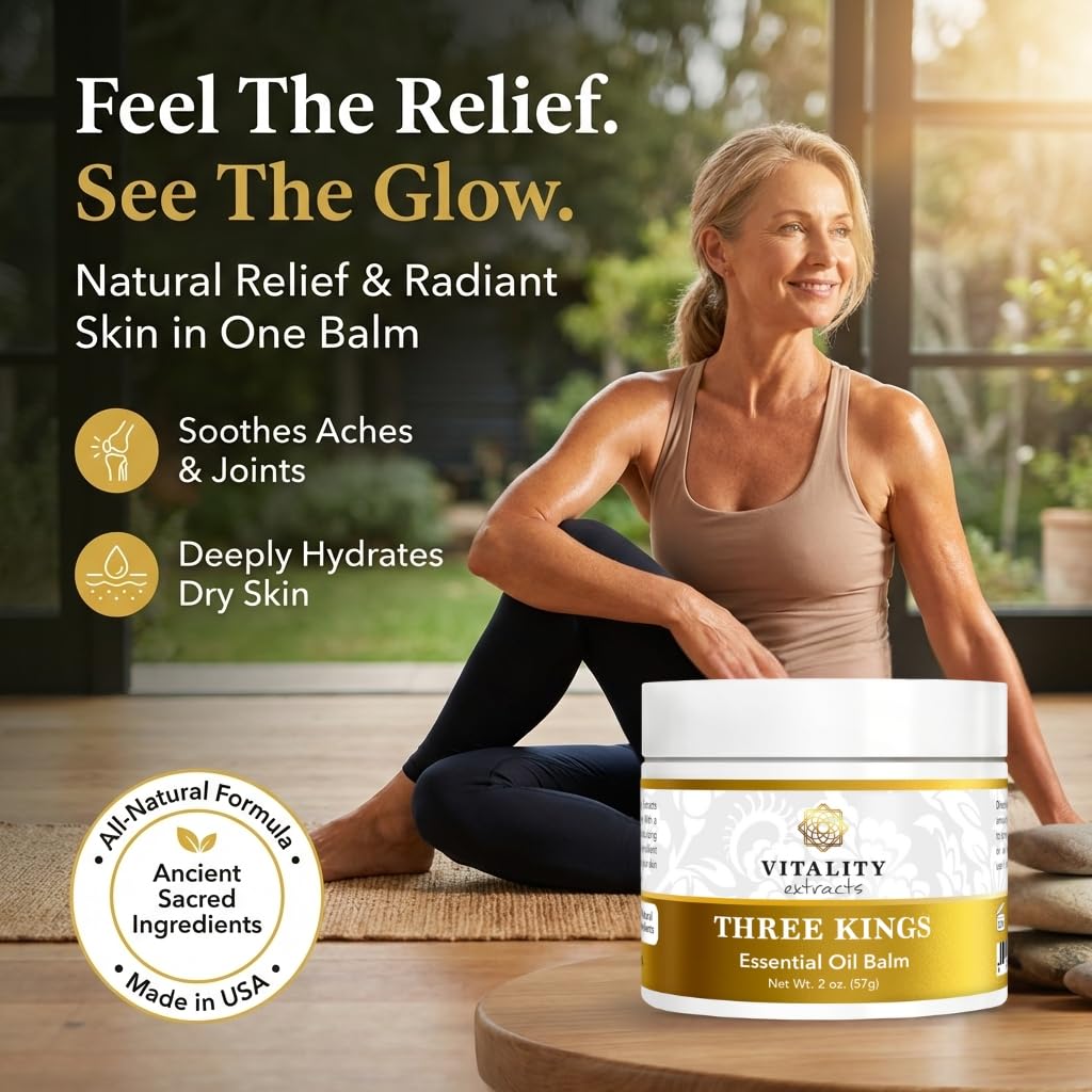 Vitality Baume Trois Rois – cire d'abeille et huiles riches.
