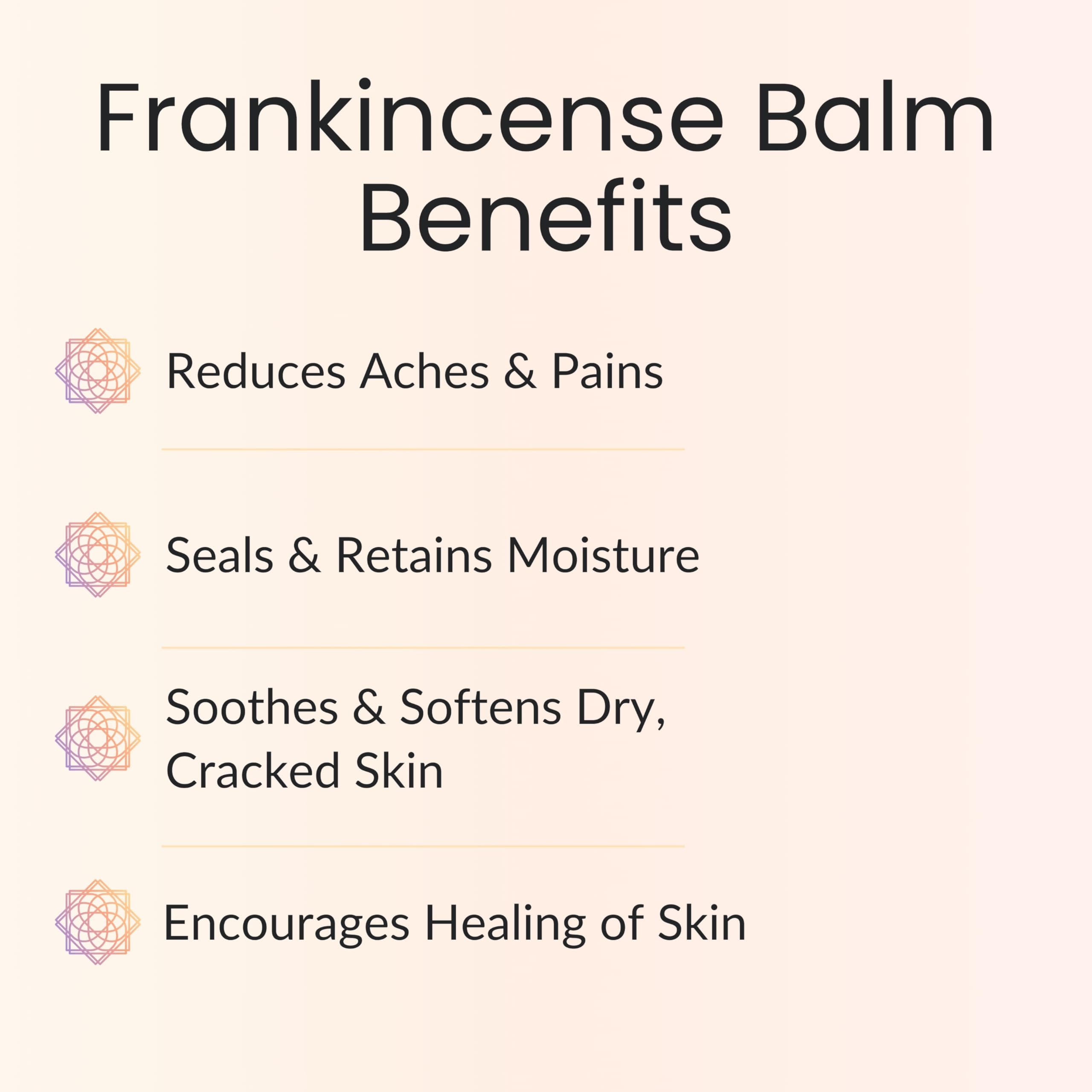 Vitality Frankincense Balm ingrédients naturels: huile d'olive et cire
