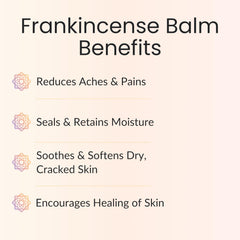 Vitality Frankincense Balm ingrédients naturels: huile d'olive et cire