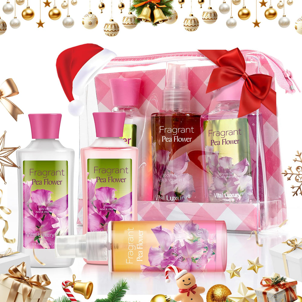 Vital Luxury ensemble Voyage Gel Douche Brume Parfumée offre une sensation rafraîchissante