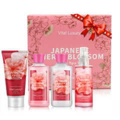 Vital Luxury Lotion Corps dans le kit bain, hydratation légère pour peau douce.