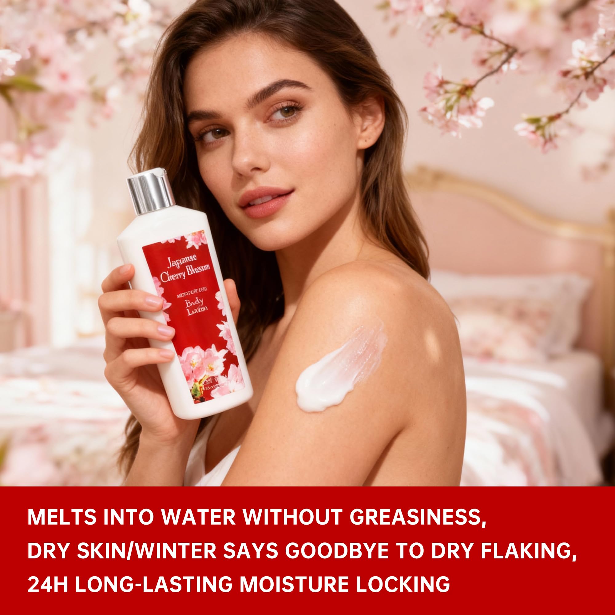 Vital Luxury Utilisation quotidienne : brume et crème pour une routine parfumée.