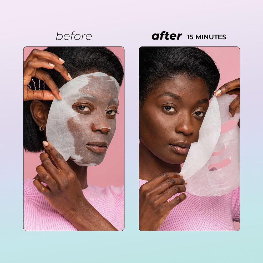 Vitamasques masque coréen collagène lychee hydratation en profondeur.