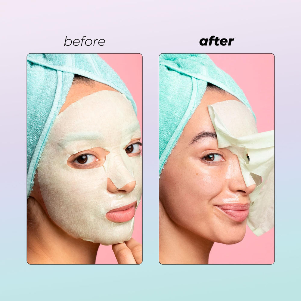 Masque Niacinamide Myrtille Vitamasques pour teint uniforme et éclat