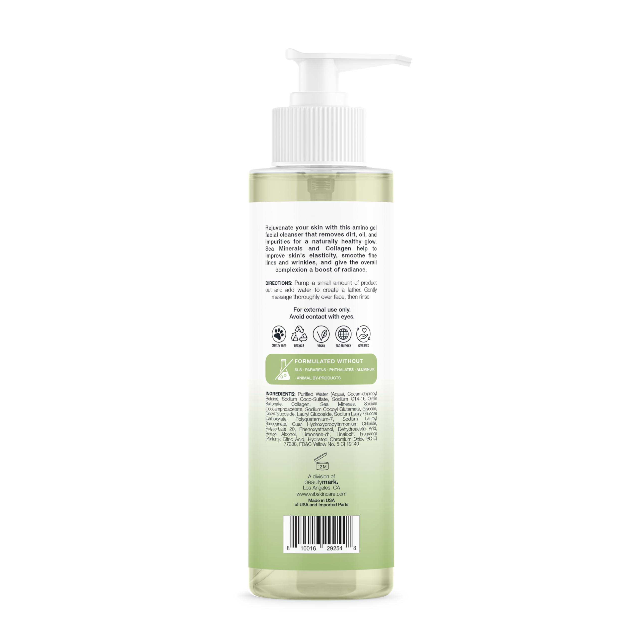 Emballage recyclable et soin propre signé VITAMINS AND SEA BEAUTY