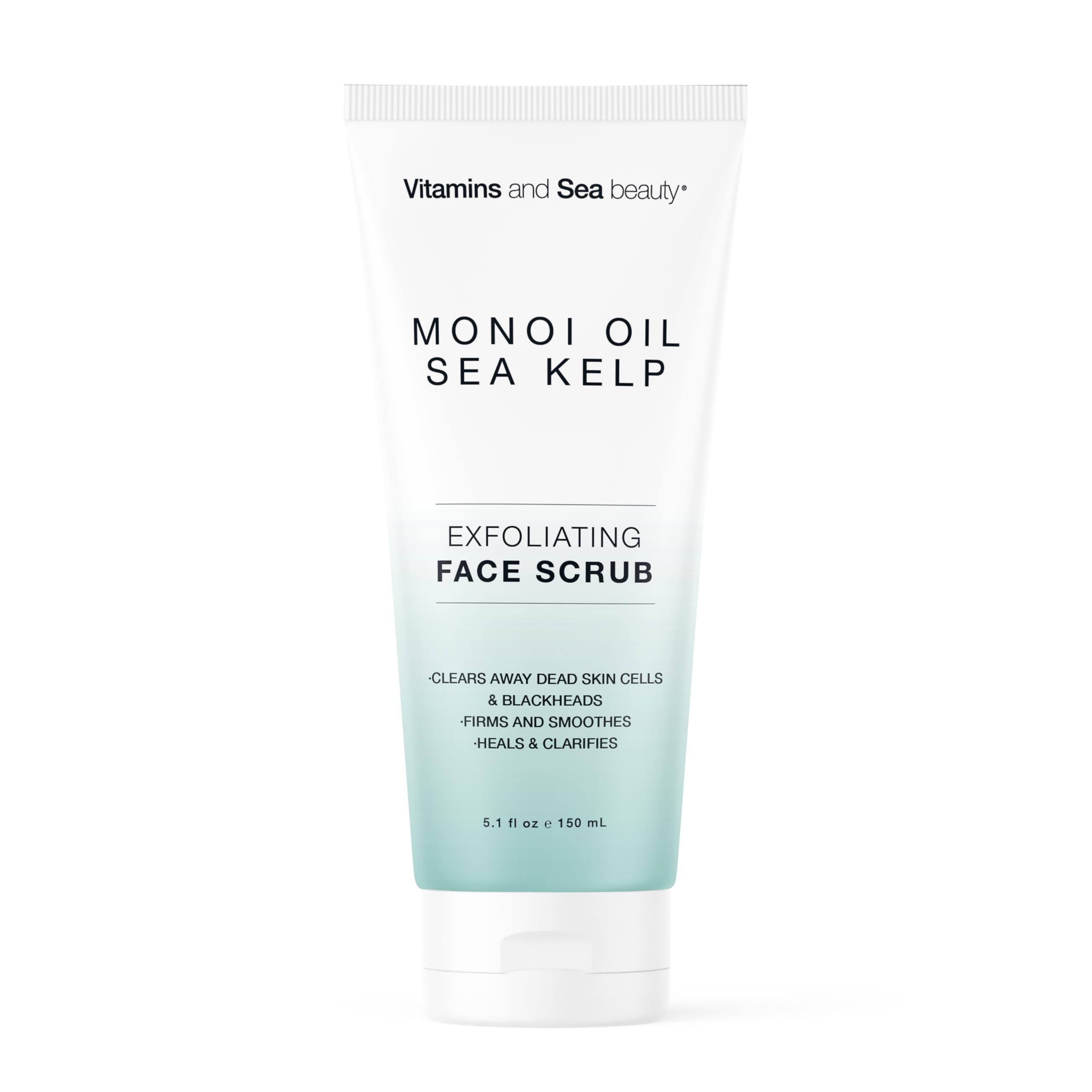 VITAMINS AND SEA BEAUTY gommage exfoliant huile-de-monoi révèle peau douce et éclatante.