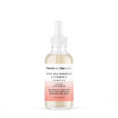 Sérum tonifiant VITAMINS AND SEA BEAUTY avec vitamine C pour teint uniforme et lumineux.