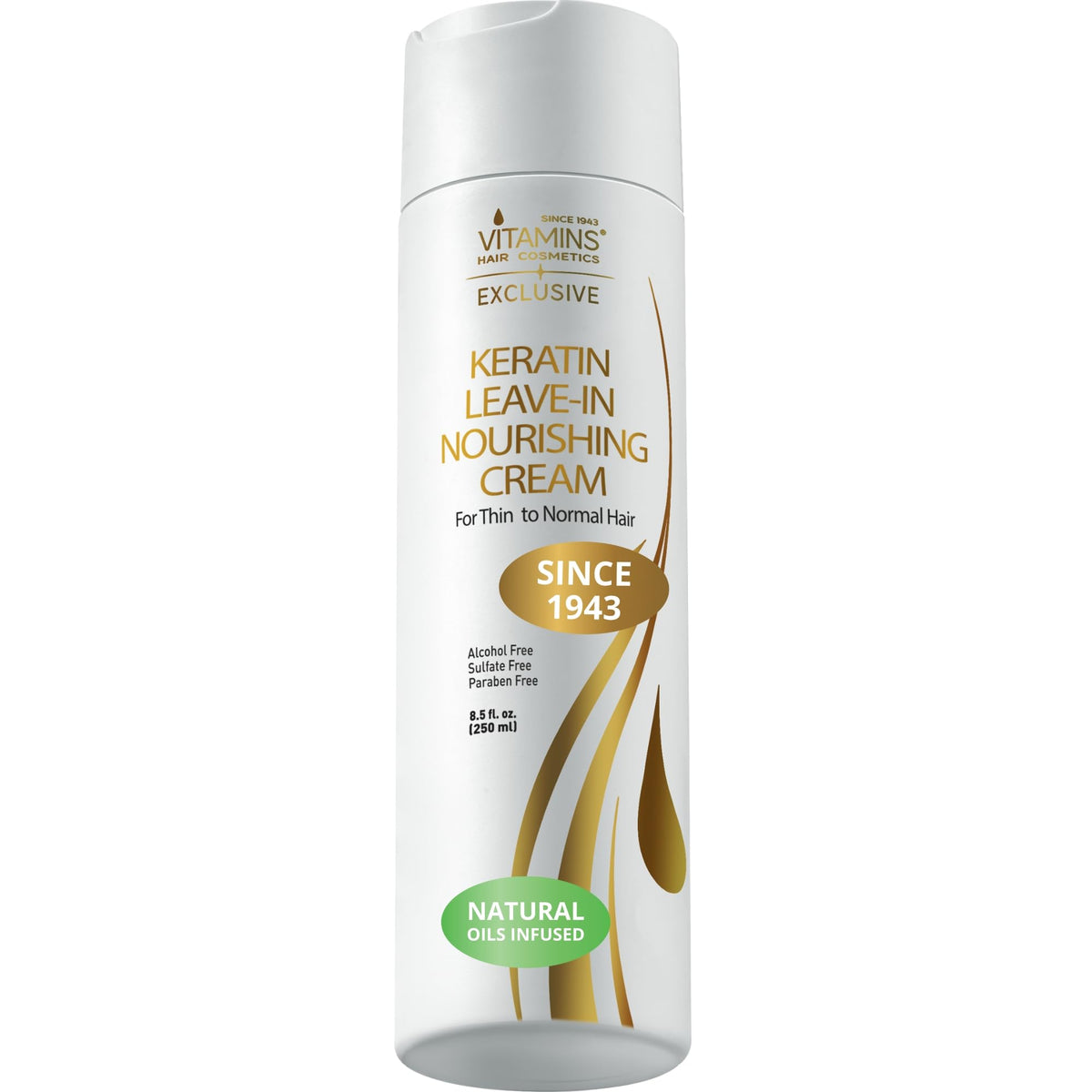 VITAMINS hair cosmetics Keratine sans rinage pour cheveux fins et volumineux