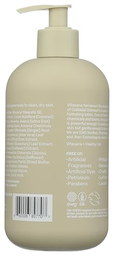 Vitasana sans parfum pour peaux sensibles, hydratation tout au long de la journée.