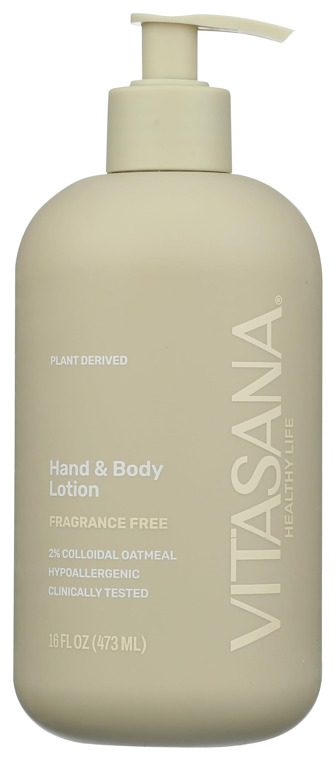 Lotion hydratante Vitasana pour mains et corps, absorption rapide et douceur durable.