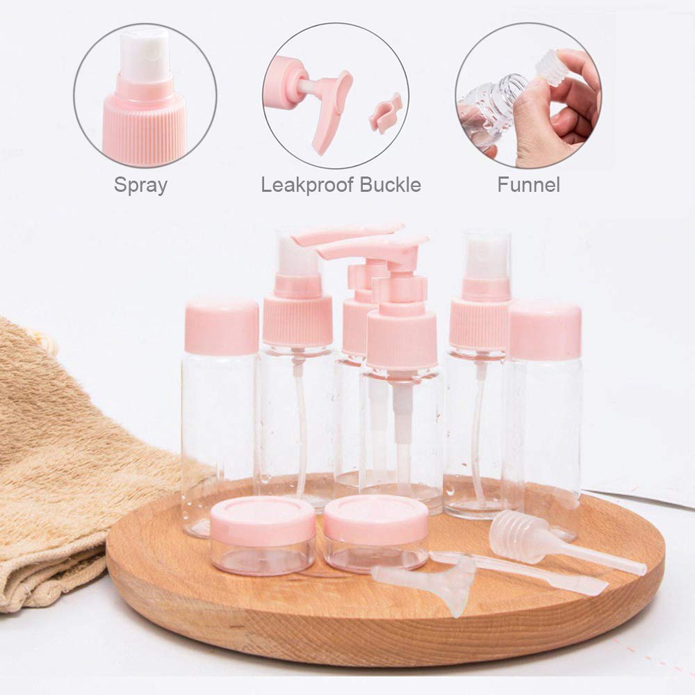 Vitog bouteille-flip-cap-40ml transparente, remplissage rapide et étanchéité fiable