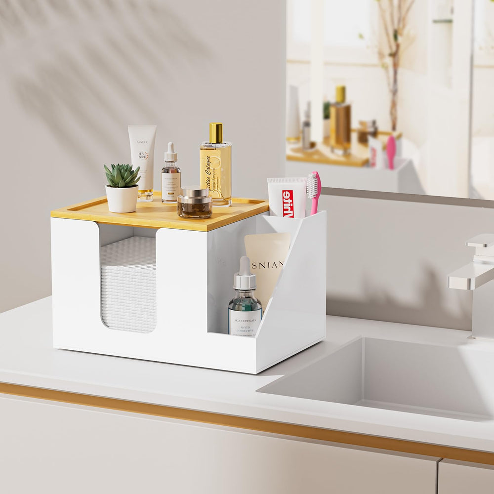 VITVITI design clair et bambou apporte une touche naturelle à la salle de bain.