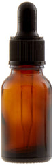 Vivaplex bouteille ambrée 15 ml, compte-gouttes en verre, protection UV pour conservations