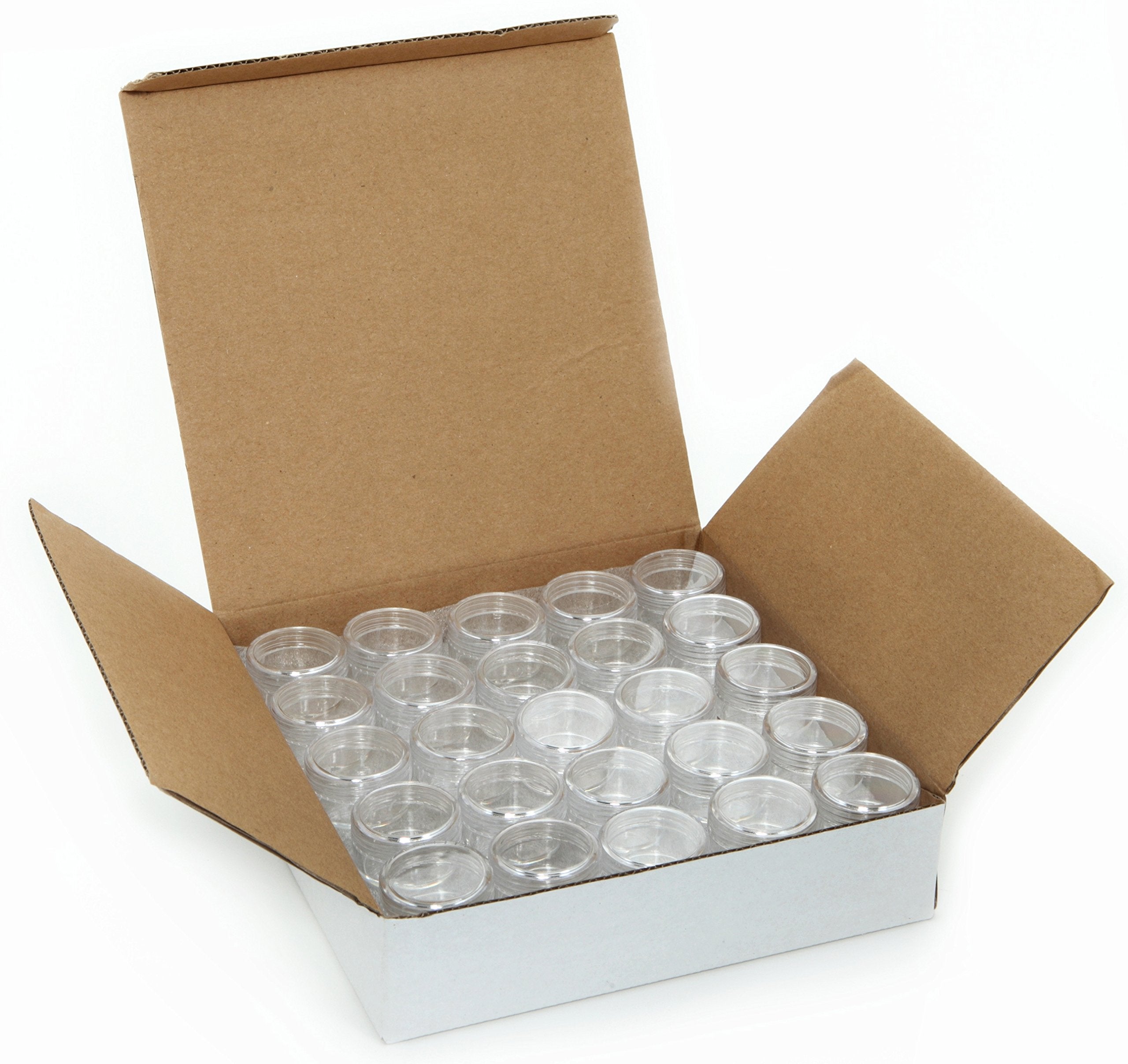 Pot Vivaplex vide 5 ml clair, idéal pour échantillons et rangement cosmétique.