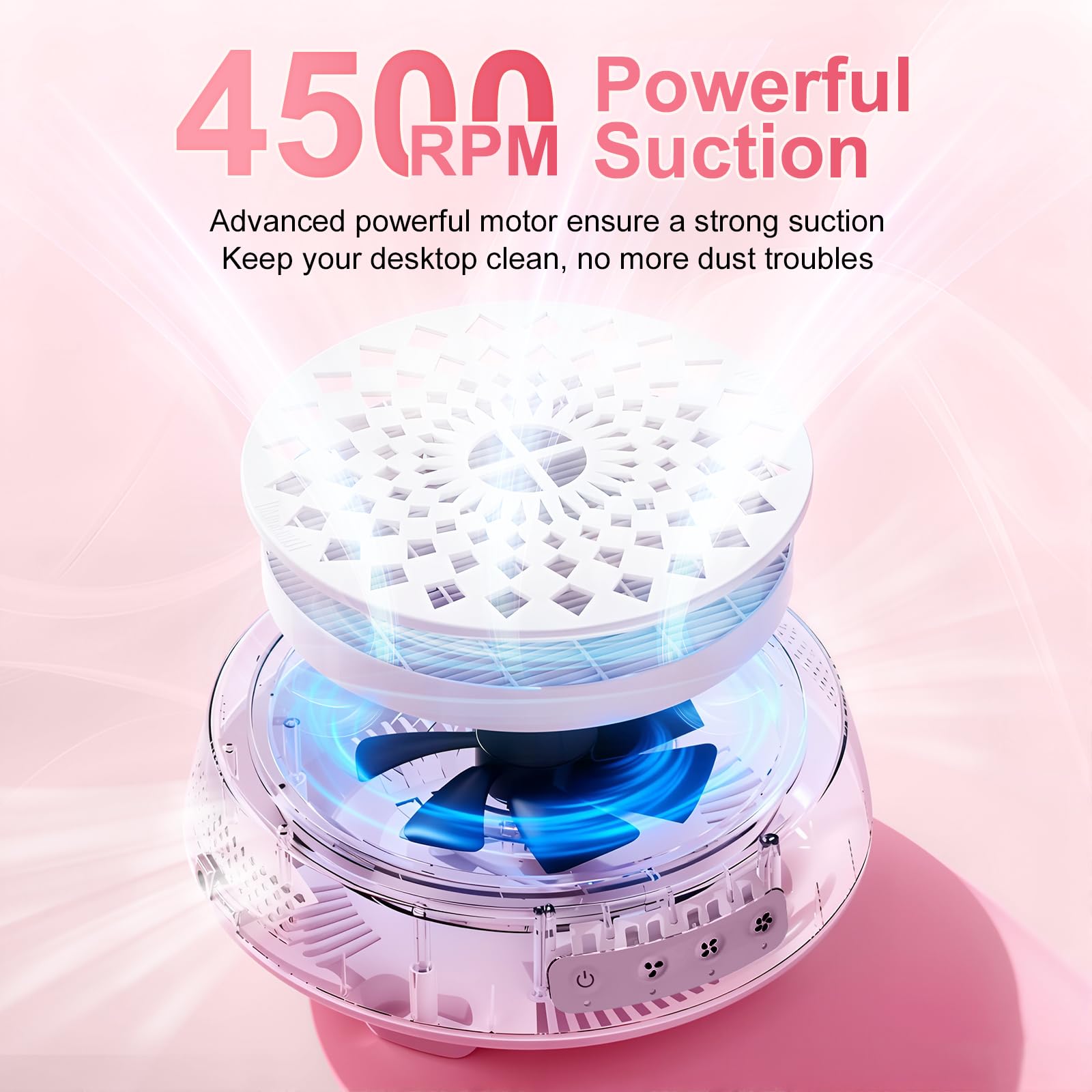 VIVAXIS collecteur silencieux, moteur discret pour des sessions de manucure plus calmes.