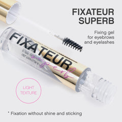 Vivienne Sabó Brow Gel Fixateur Superb fini laminé naturel pour des sourcils souples et définis.
