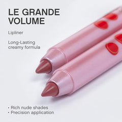 Application uniforme et couleur homogène grâce à Vivienne Sabó Gel Lipliner Grand Volume.