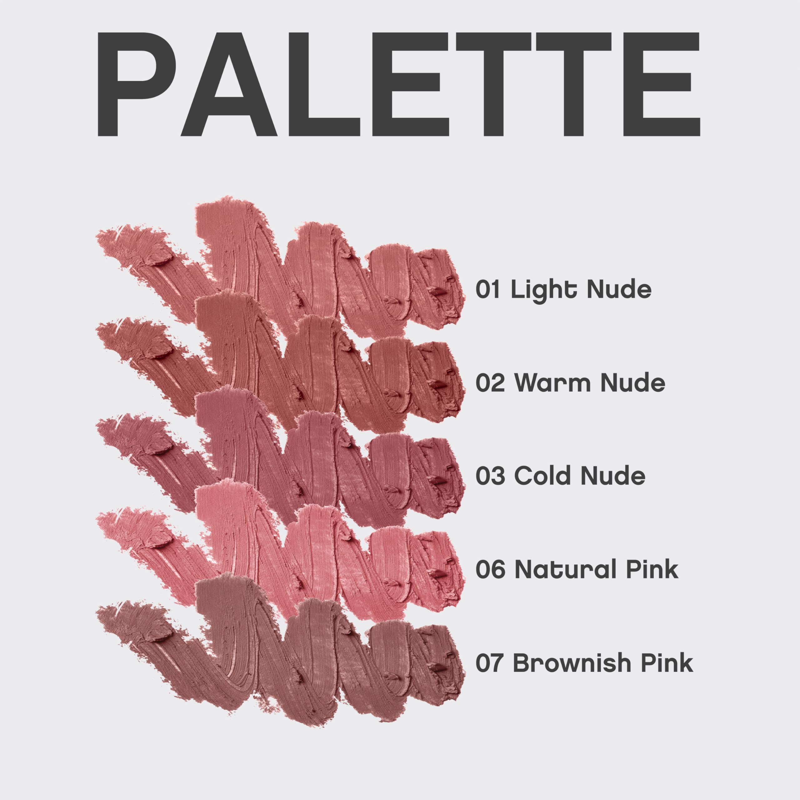 Teinte 01 Nude Clair offre une définition naturelle et délicate.