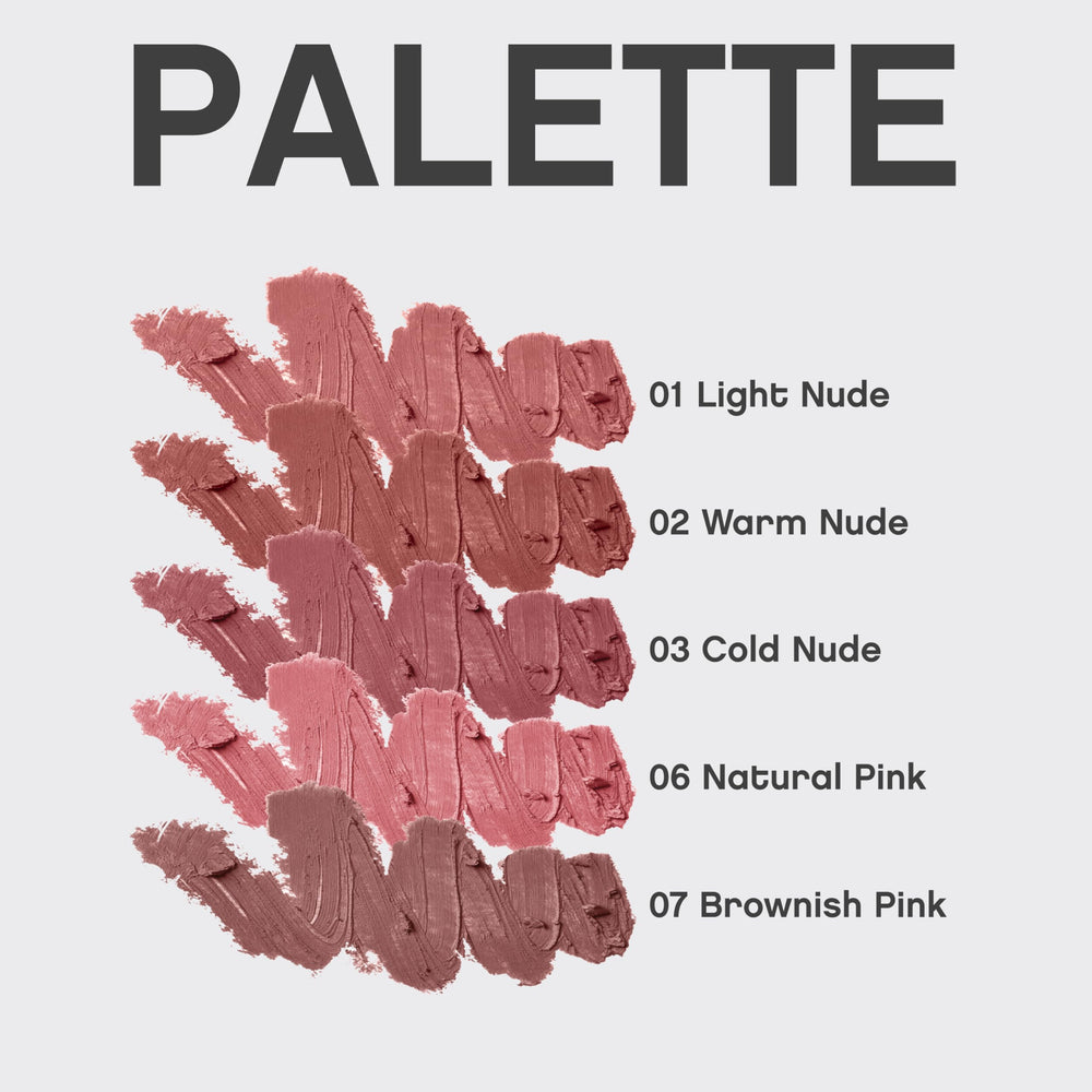 Teinte 01 Nude Clair offre une définition naturelle et délicate.