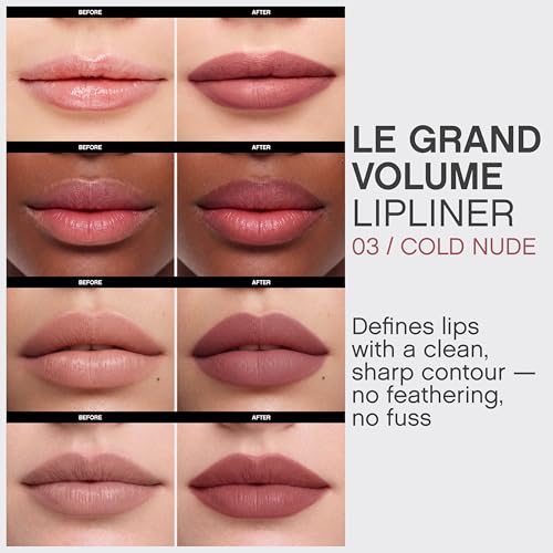 Finition non bavure et longue tenue grâce à Vivienne Sabó Gel Lipliner Grand Volume.