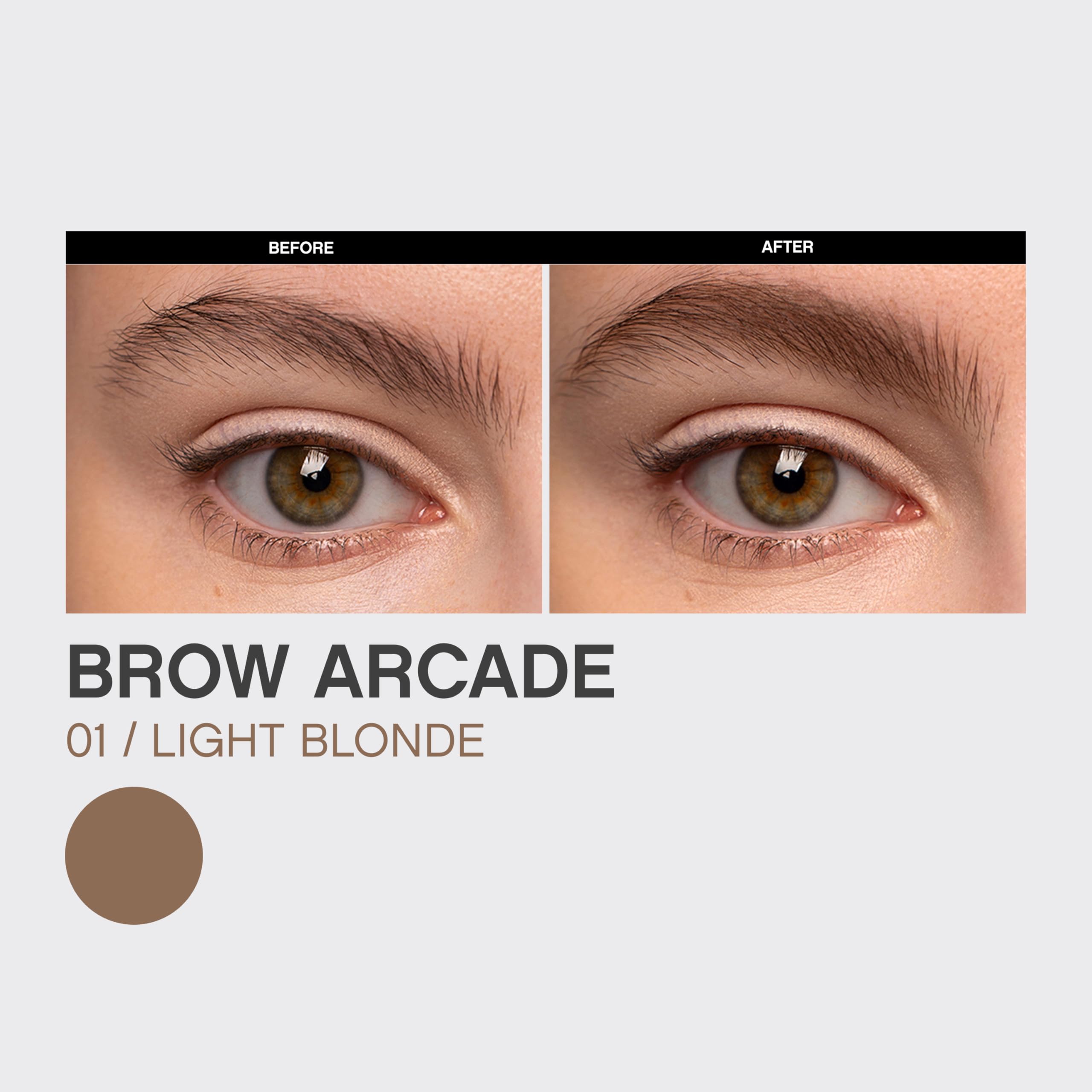 Brow Arcade de Vivienne Sabo – formule résistante aux bavures pour une tenue durable.