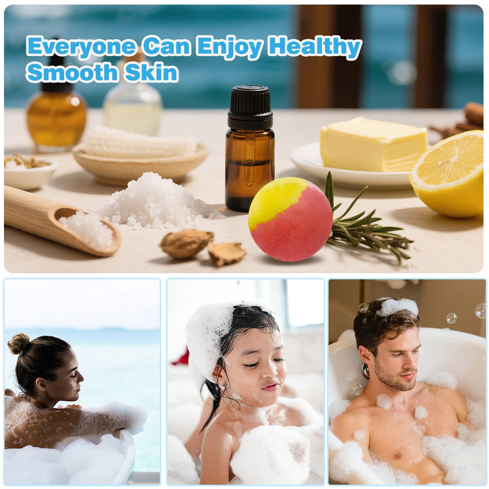 Boules de bain Vivifyrean eucalyptus et menthe: rafraîchissant et énergisant.