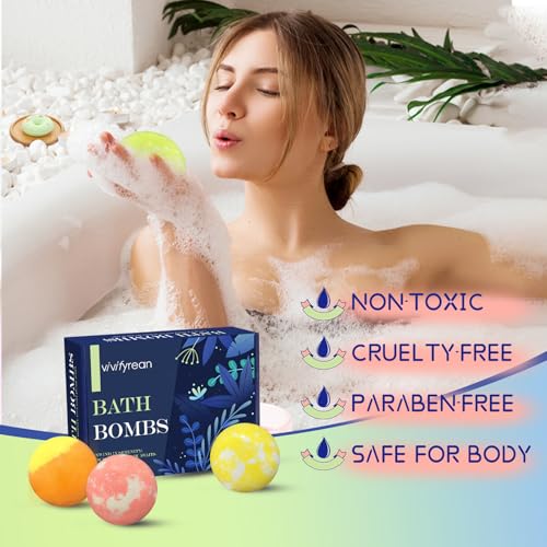 Boules de bain Vivifyrean vanille et santal: senteur chaleureuse pour relaxation.