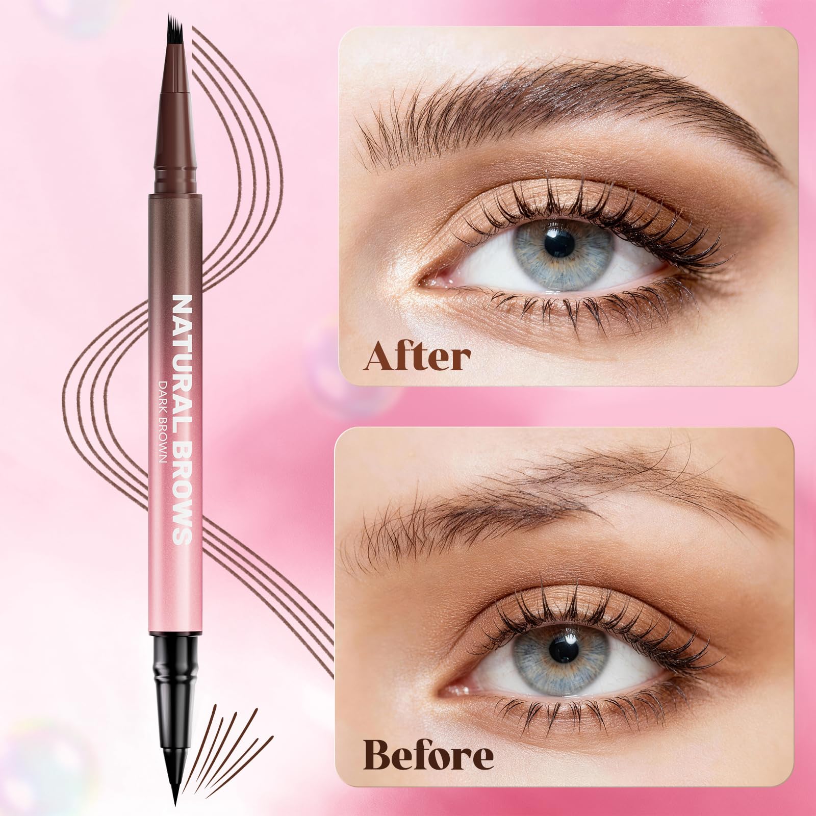 Vivitan Sourcils teintes naturelles pour s’adapter à votre couleur