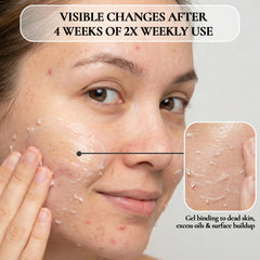Vivo Per Lei – peeling élimine résidus maquillage en douceur.