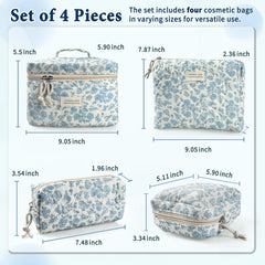 VIWIME pochette maquillage portable, accès rapide en voyage