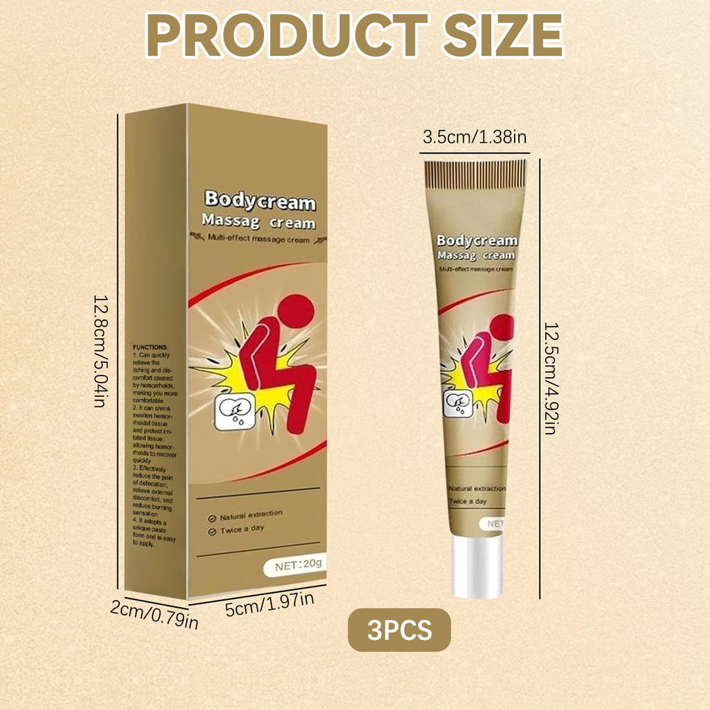 Texture douce et satinée de la crème SADOER pour massage corporel.