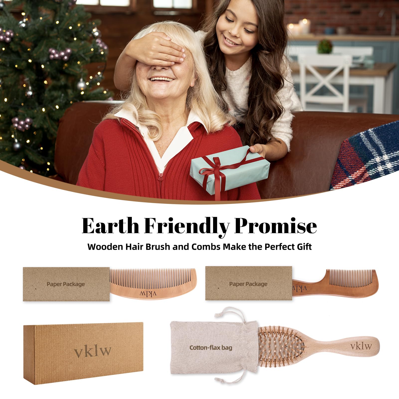 Cadeau VKLW idéal pour tous les types de cheveux et occasions.