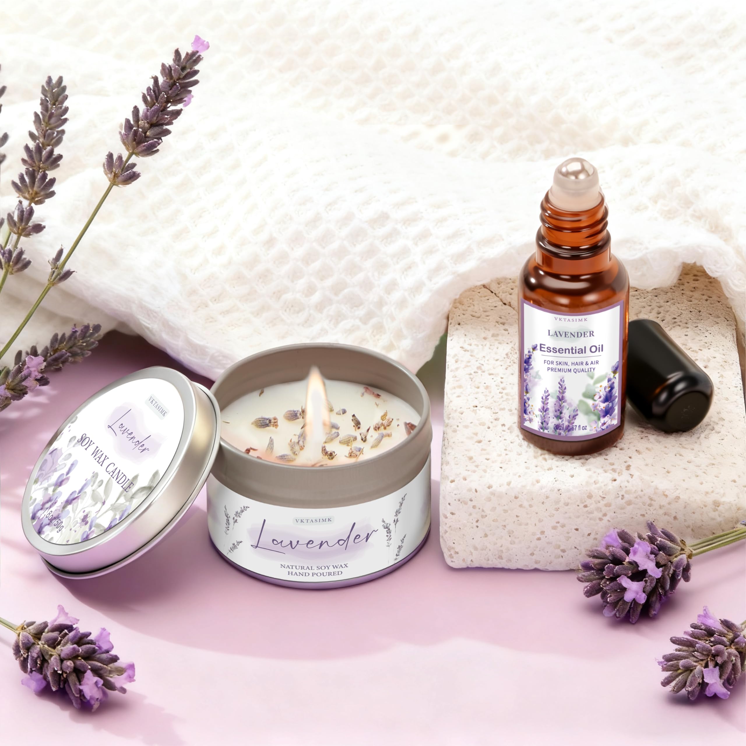 Sels de bain Himalayens VKTASIMK, expérience spa revitalisante