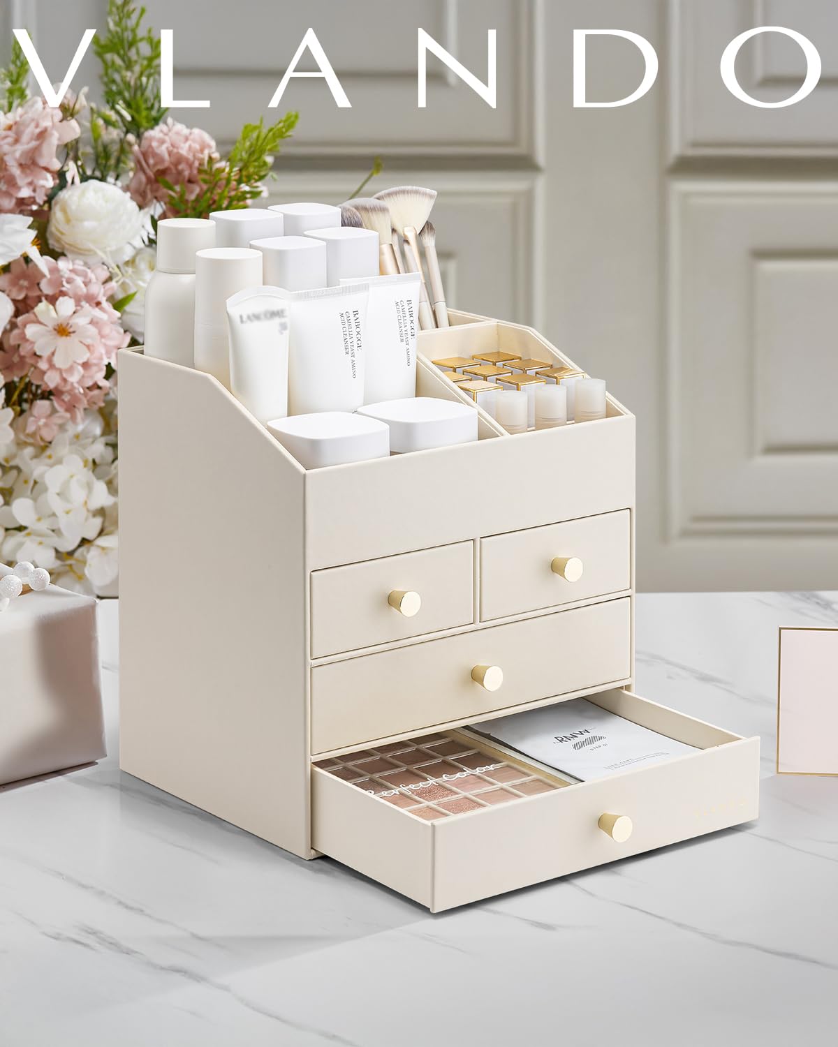 Design vanité élégant s'intègre dans tout décor.