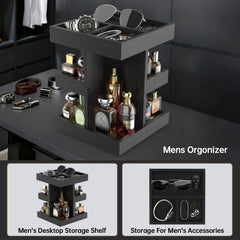 VLXXOI Rangement pour parfums et soins sur plan de toilette.