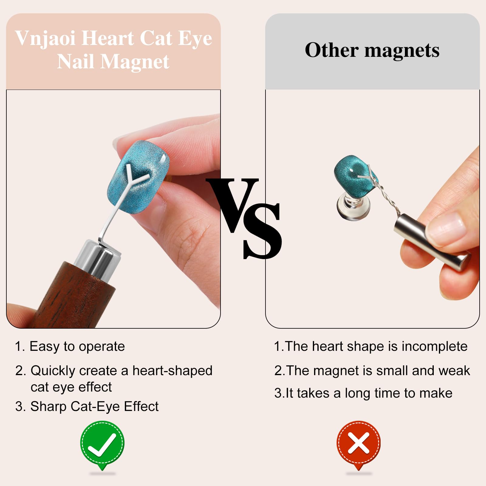 vnjaoi kit-bricolage-ongles-portable – pratique en déplacement pour essais créatifs.