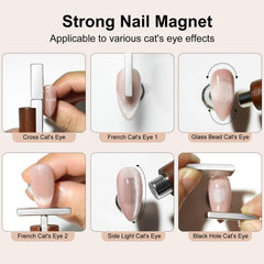 vnjaoi outil forme-Y ongles – motif précis grâce au guidage simple.